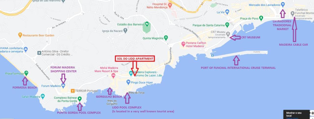 Sol Do Lido Daire Funchal Dış mekan fotoğraf